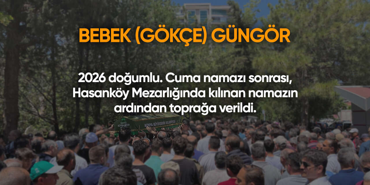 Konya'da bugün vefat edenler | 3 Nisan 2026 13